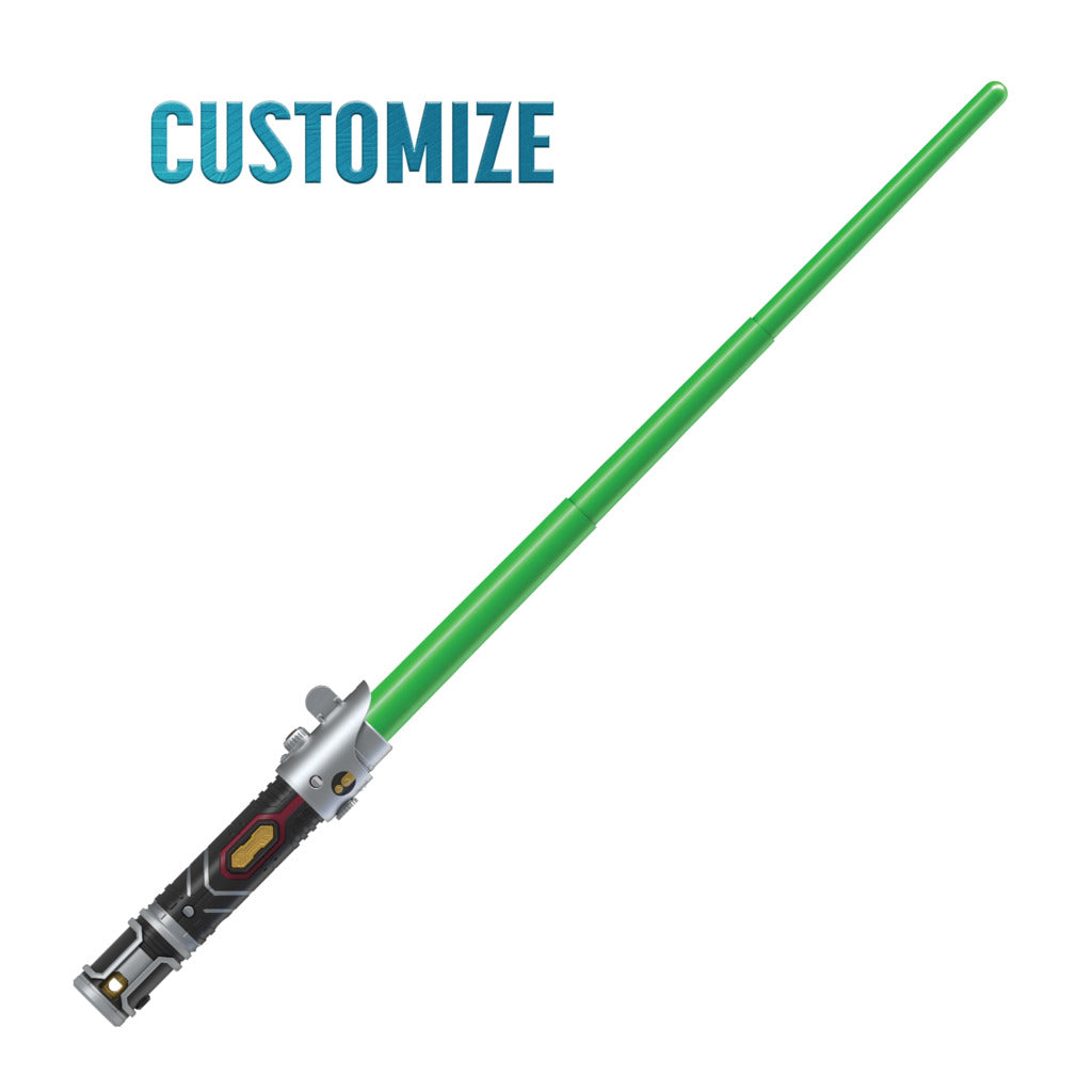 Star Wars Lightsaber Forge Anakin Skywalker Extendable Blue Lightsaber