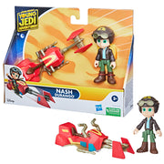 Star Wars Young Jedi Adventure Nash Durango Figure & Speeder Bike