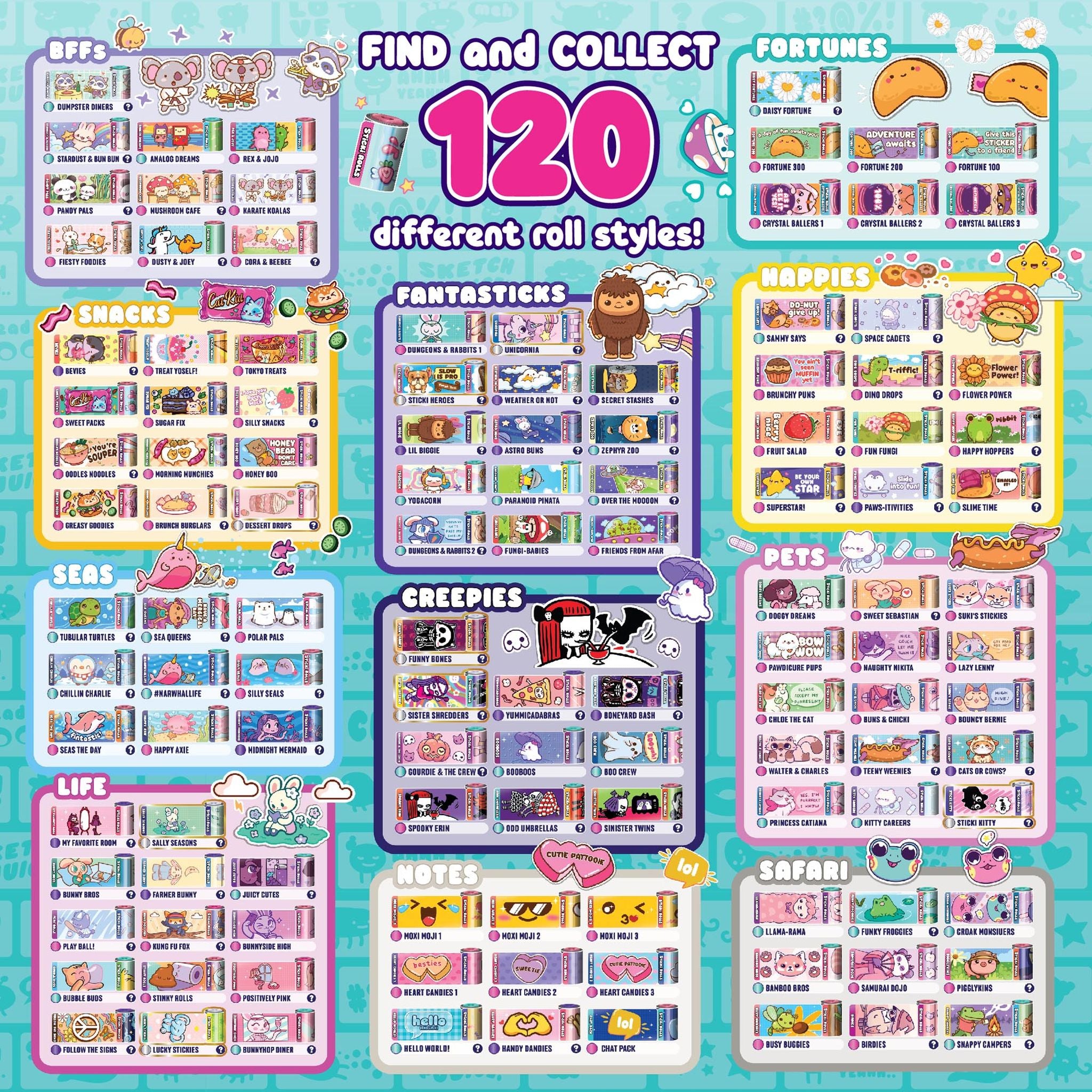 Sticki Rolls Series 1 Sticki Station DIY Jewellery Kit