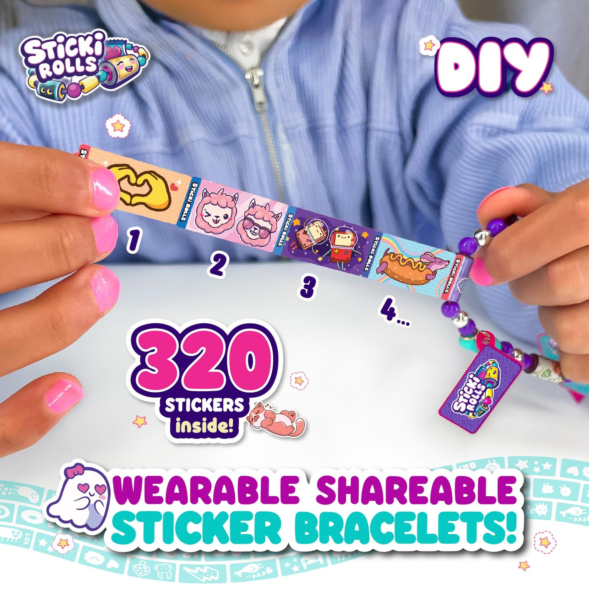 Sticki Rolls Series 1 Sticki Station DIY Jewellery Kit
