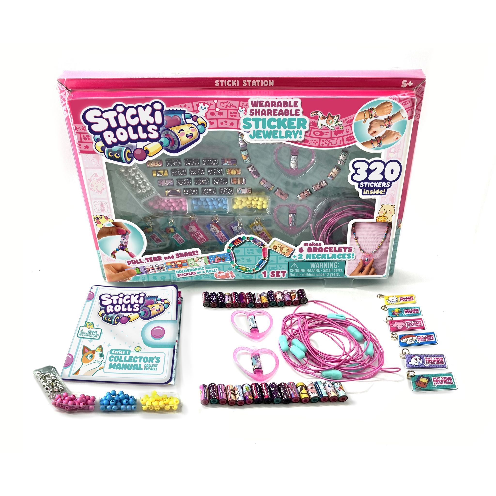 Sticki Rolls Series 1 Sticki Station DIY Jewellery Kit