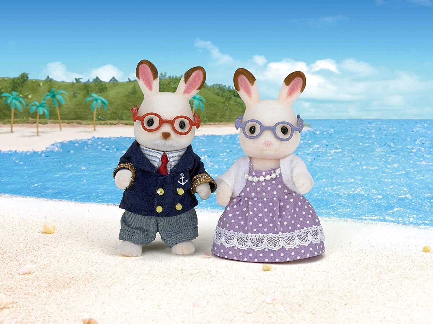 Sylvanian Families Chocolate Rabbit Grandparents – Toyworld NZ
