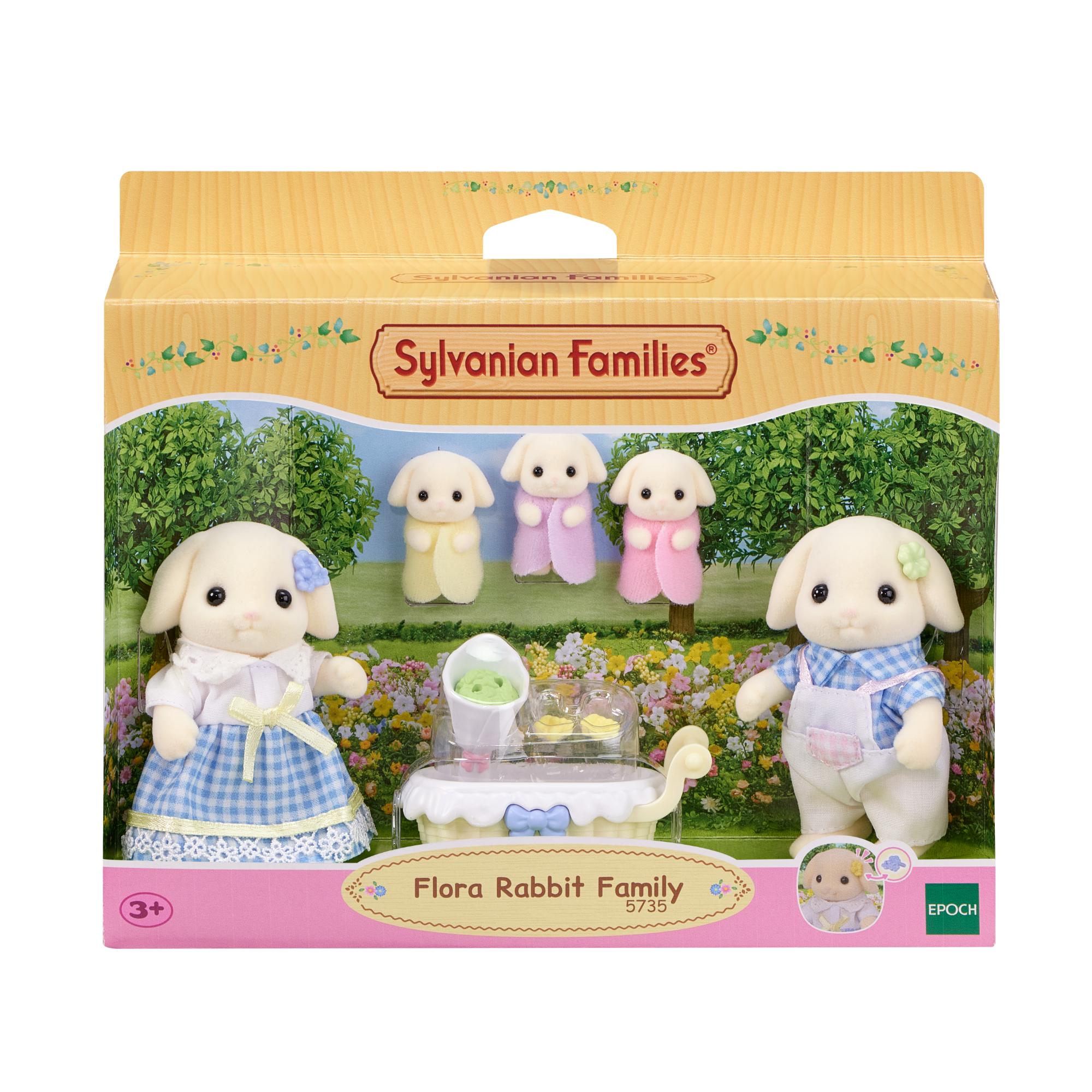 Sylvanian Families Flora Rabbit Family - Toyworld NZ