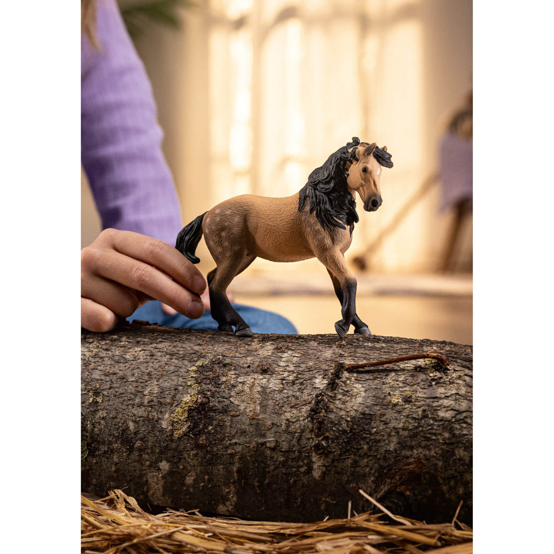 Schleich Andalusian Mare horse toy.