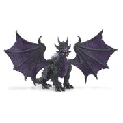 Schleich Eldrador Shadow Purple Dragon toy.