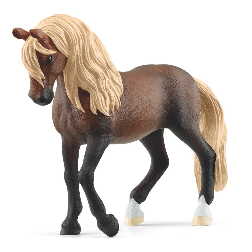 Schleich Peruvian Paso Stallion horse toy figure.