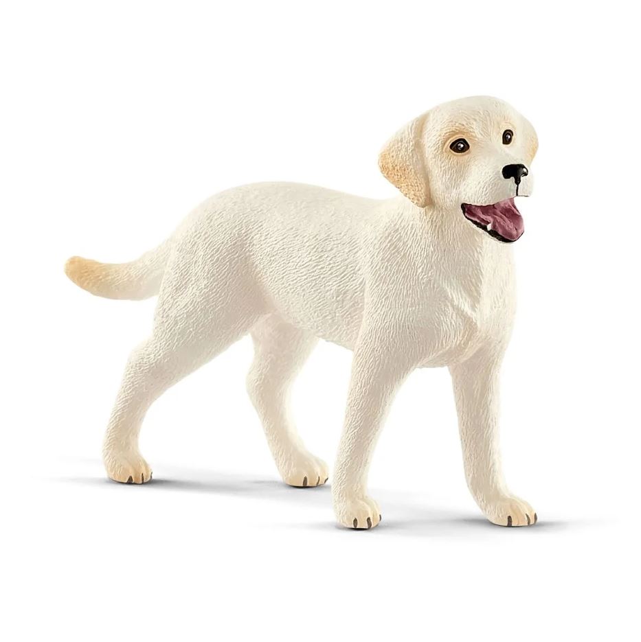 Schleich Farm World Walking With Labrador Retriever Set