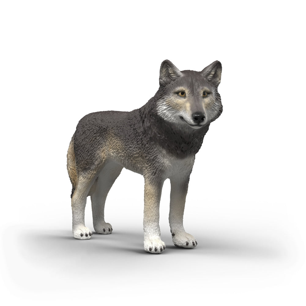 Schleich American Wolf dog plastic figure