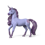 Purple Schleich Bayala Unicorn Stallion Orchid Horse toy figure