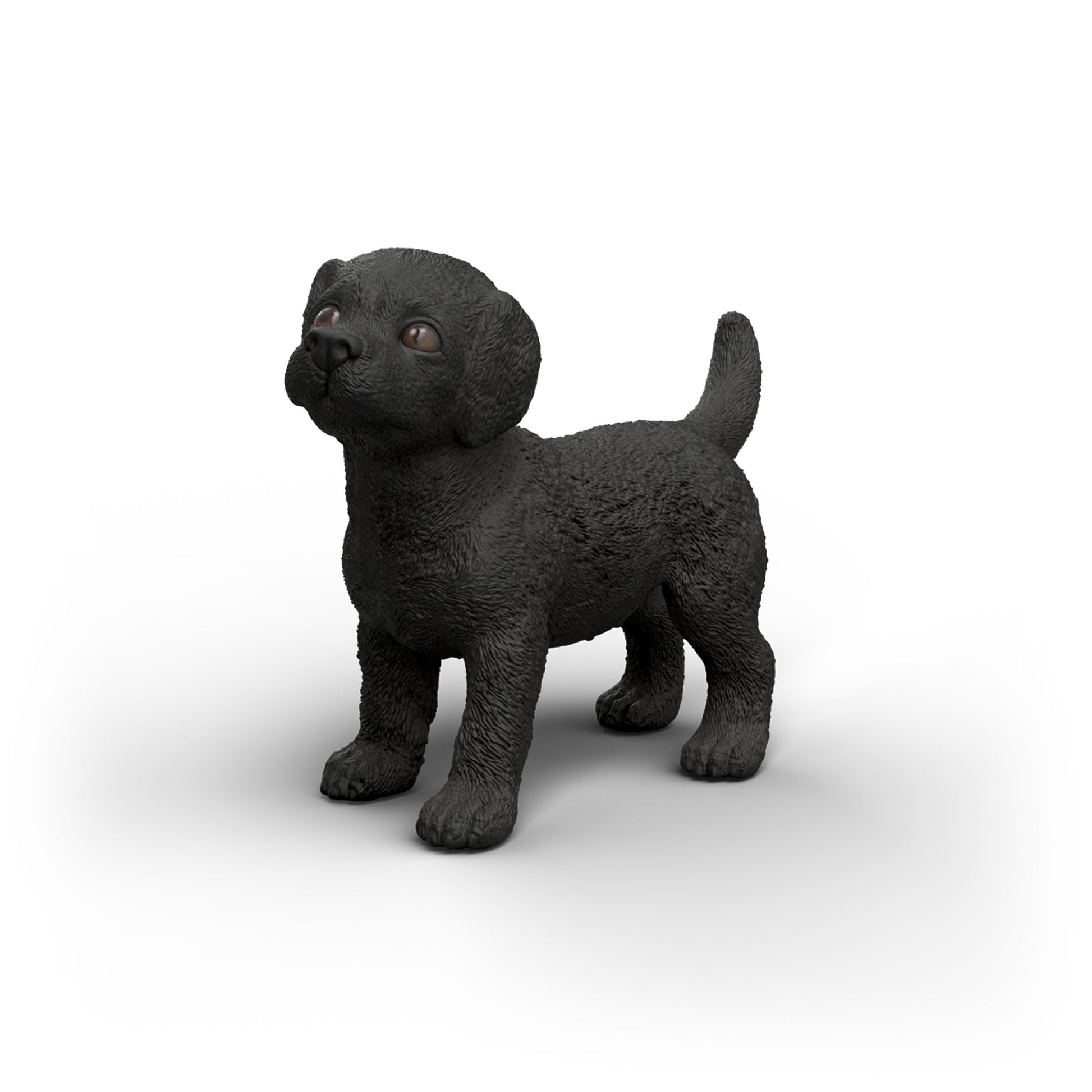 Schleich Black Labrador Retriever Puppy dog durable plastic figure