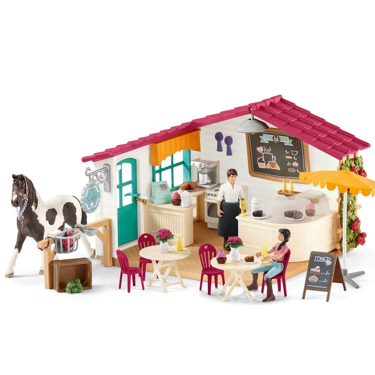Schleich Horse Club Rider Cafe Set