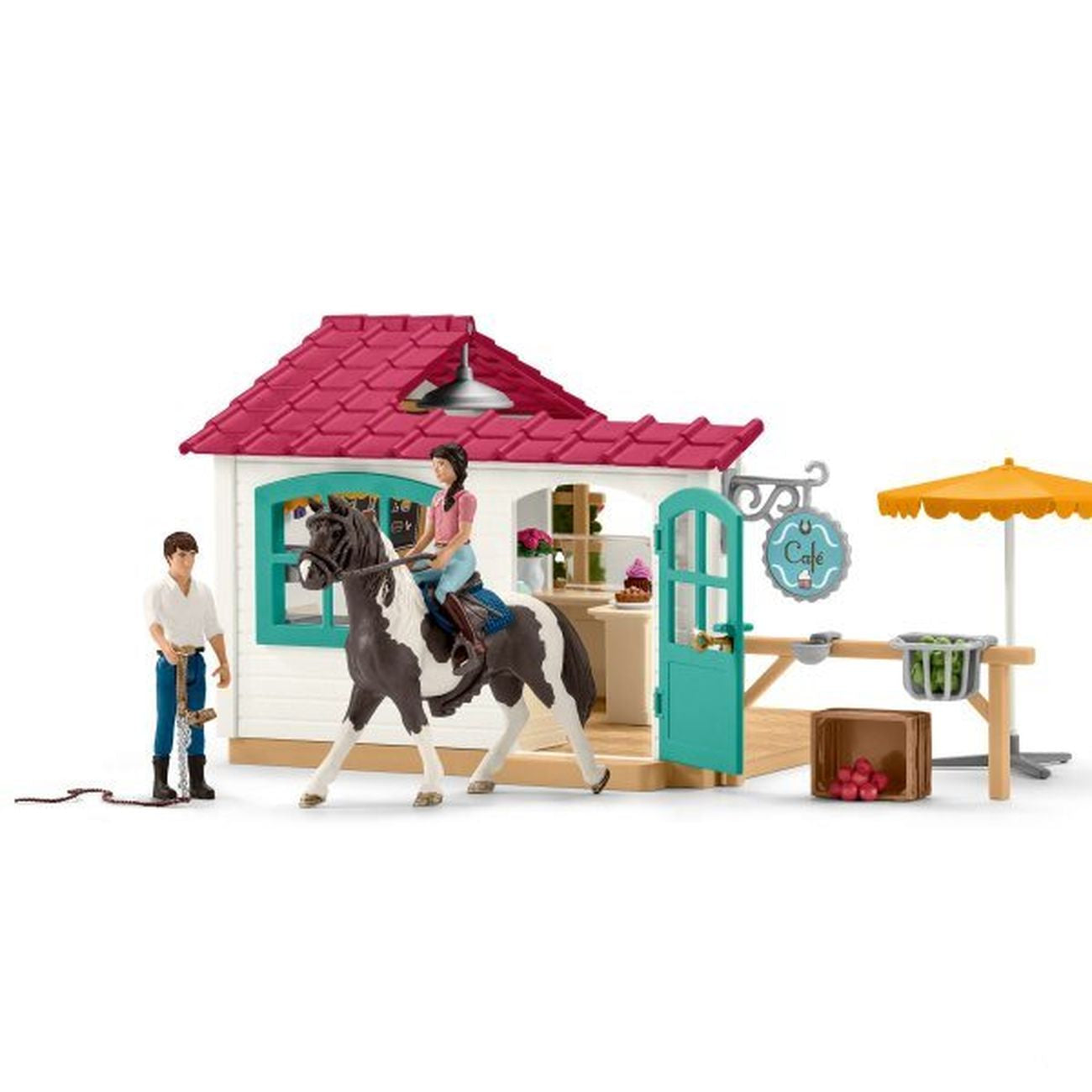 Schleich Horse Club Rider Cafe Set