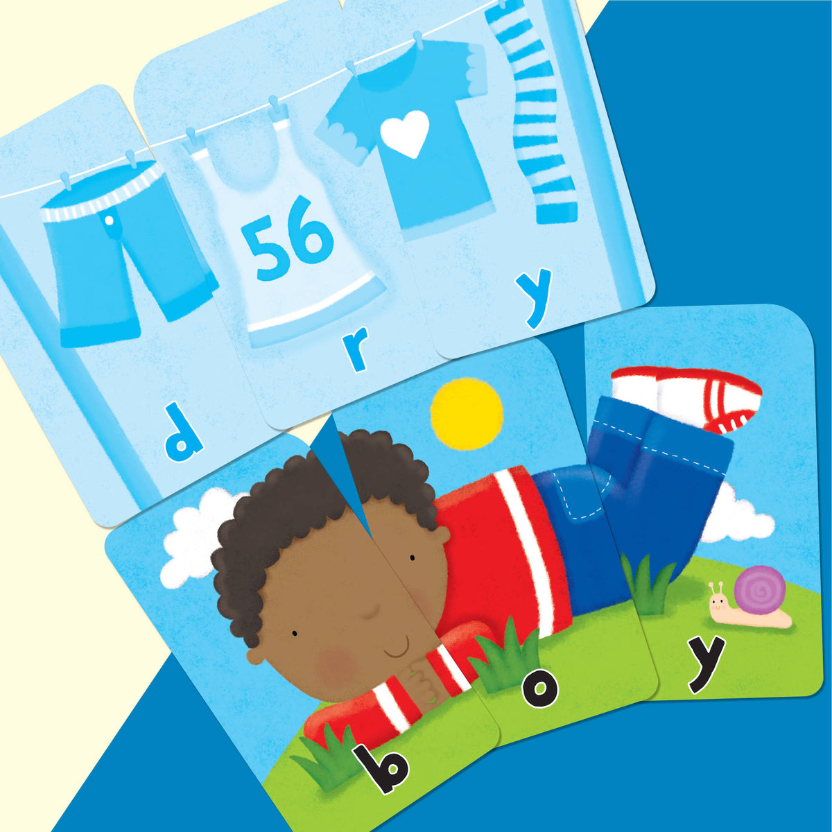 School Zone Flashcards Three-Letter Words Learning Cards.