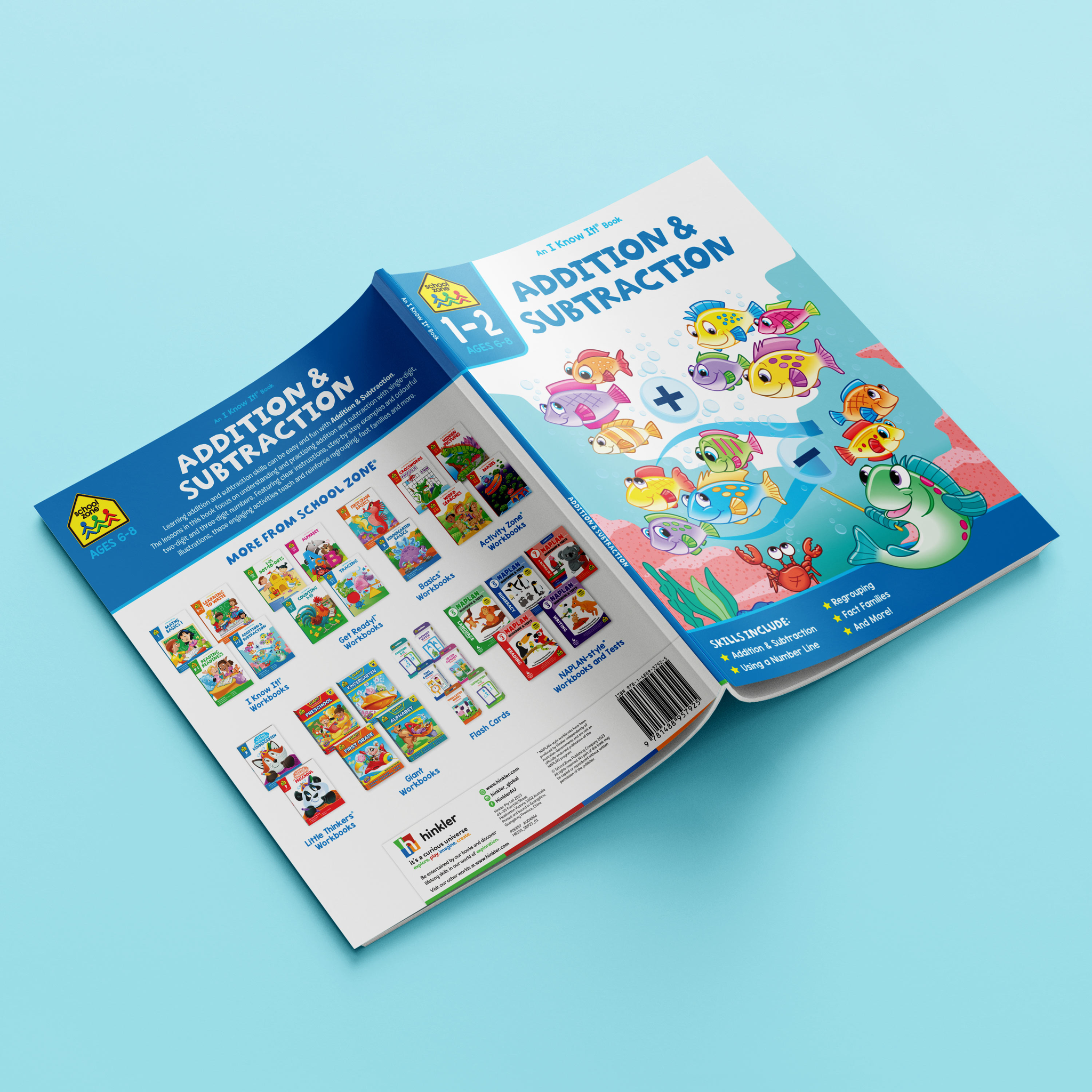 School Zone I Know It! Addition & Subtraction