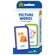 School Zone Flash Cards Picture Words