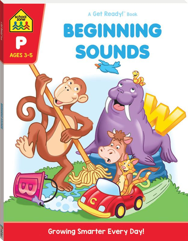 School Zone Activity Zone: Beginning Sounds