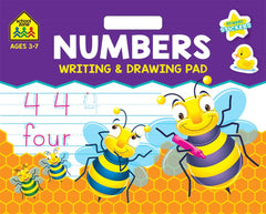 School Zone Numbers Writing & Drawing Pad