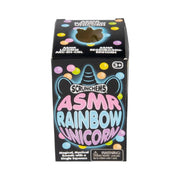 Scrunchems ASMR Rainbow Unicorn squishy fidget toy.