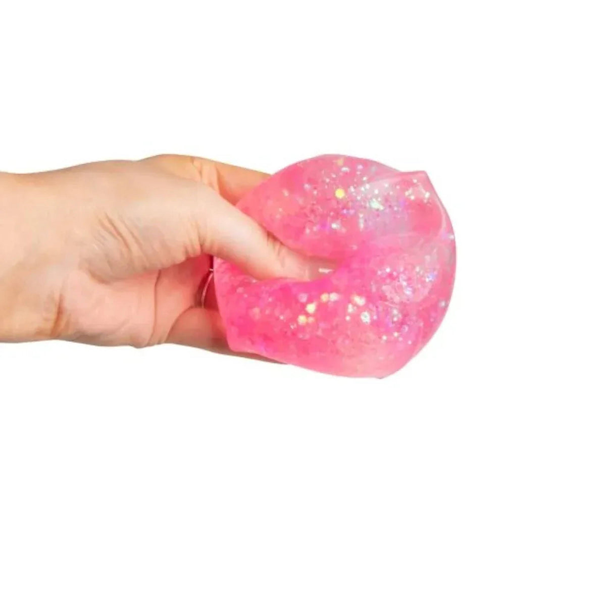 Scrunchems Glitter Sugar Cube squishy - Assorted Styles.
