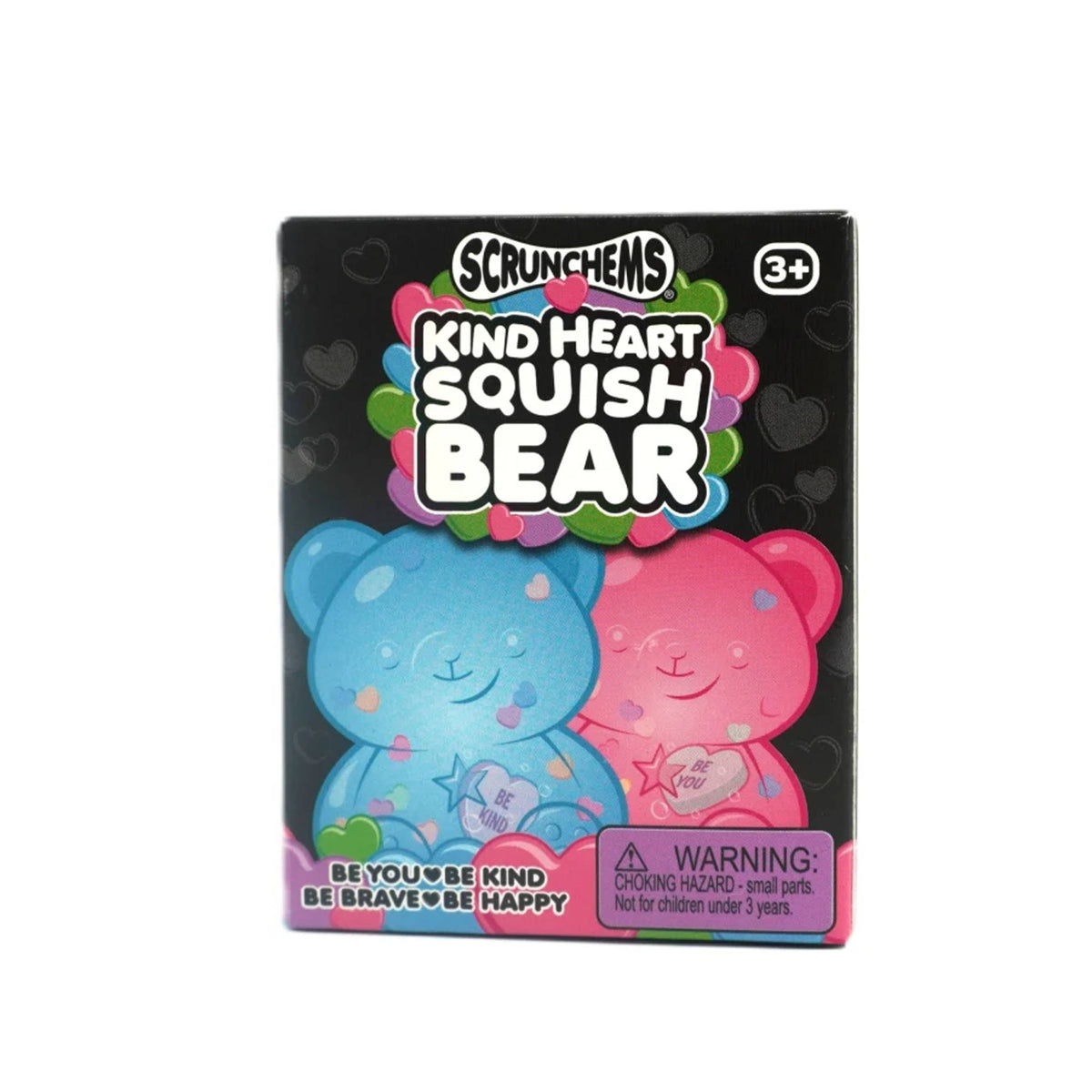 Scrunchems Kind Heart Squeeze Bear Assorted Styles.