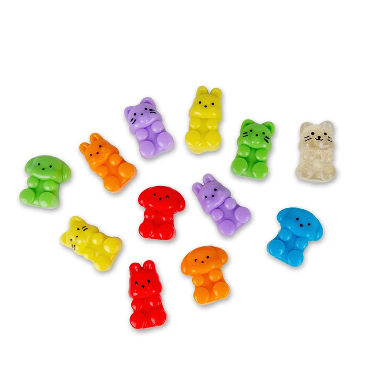 Scrunchems Sticky Squishy Rainbow Mystery Blind Bag toys 3 pack.