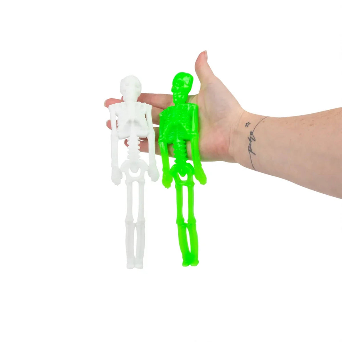 Scrunchems Stretchy Squishy Skeleton that glows in the dark - Assorted Styles.