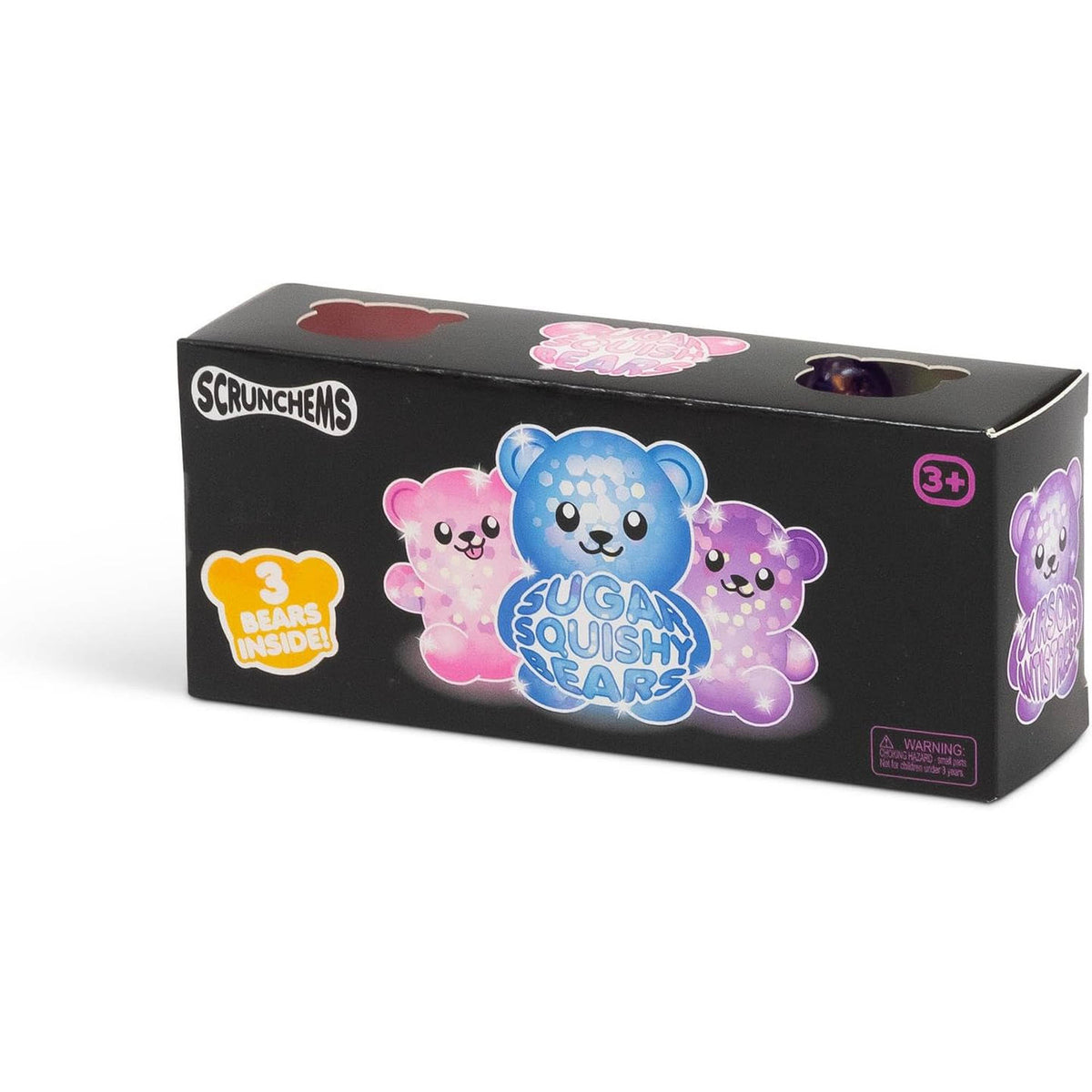 Scrunchems Sugar Diddy Bears 3-Pack squishies.