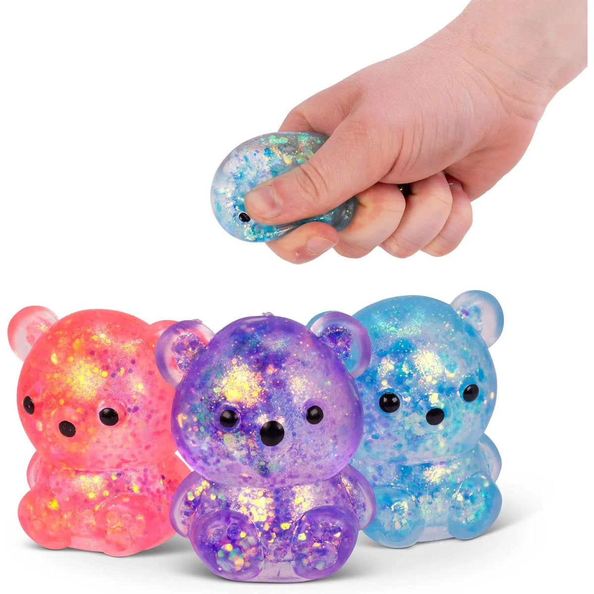 Scrunchems Sugar Diddy Bears 3-Pack squishies.