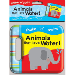 SHAKE N SWIM ANIMALS BATH BOOK