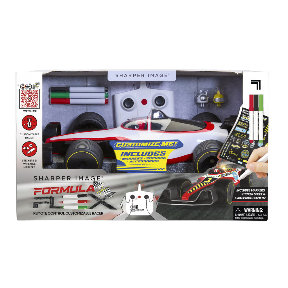 Sharper Image Formula Flex Racer Doodle Remote control car toy, in packaging
