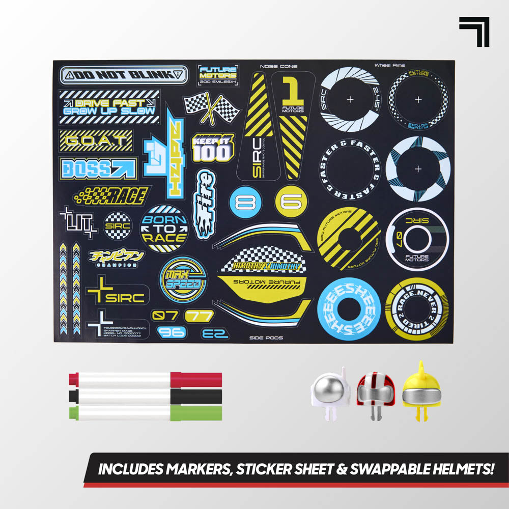 Sharper Image Formula Flex Racer Doodle Remote control car toy