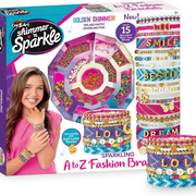 Cra-Z-Art Shimmer 'N Sparkle Sparkling A to Z Fashion Bracelets - Toyworld NZ