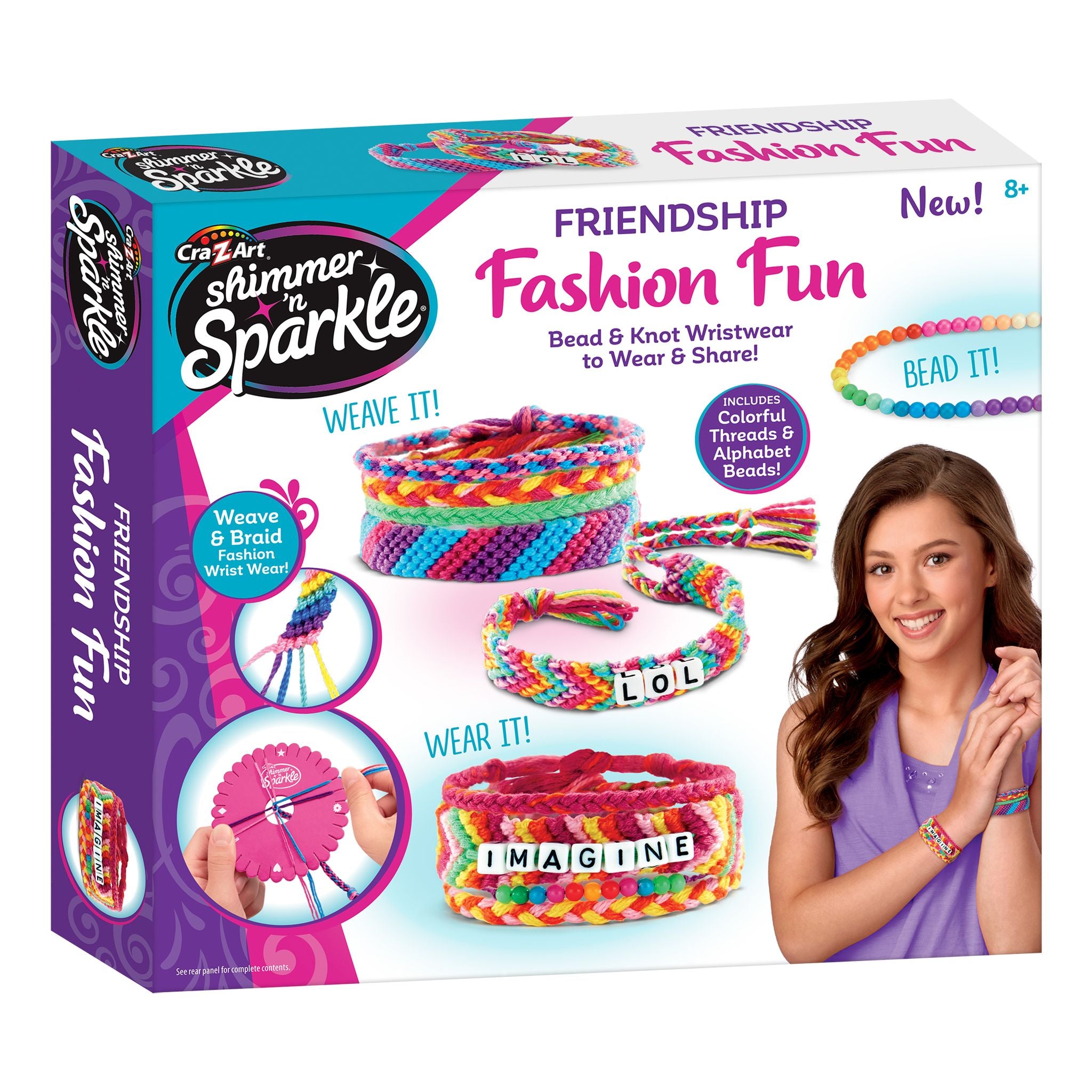 Cra-Z-Art Shimmer 'N Sparkle A to Z Fashion Bead Bracelets