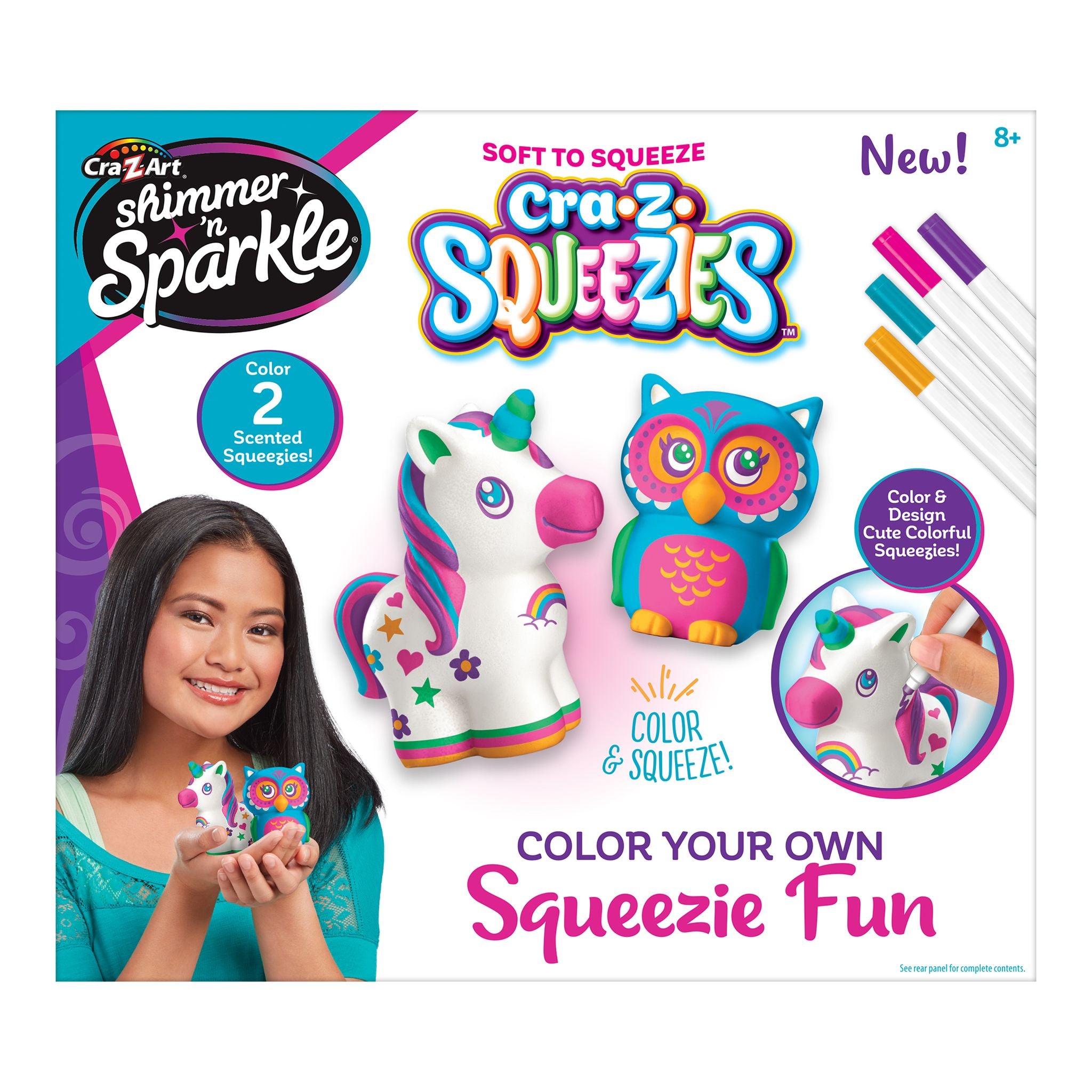 Cra-Z-Art Shimmer 'N Sparkle Squeezie Fun