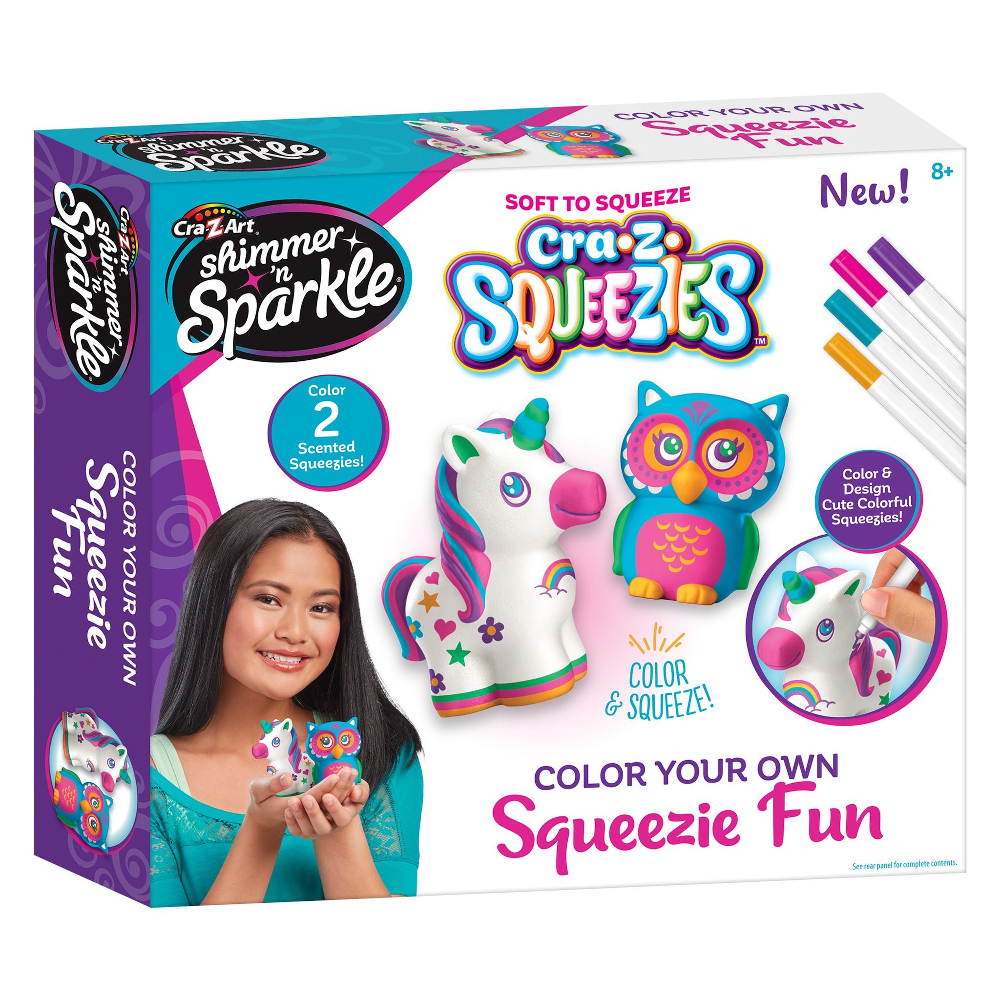 Cra-Z-Art Shimmer 'N Sparkle Squeezie Fun