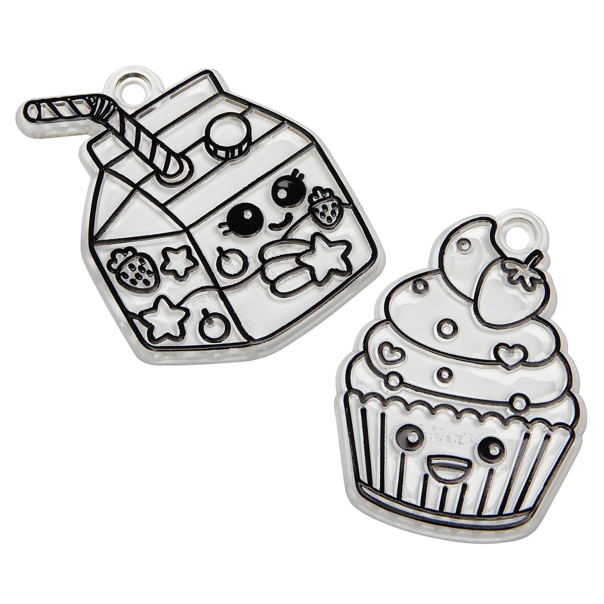 Cra-Z-Art Shimmer 'N Sparkle Color It Cute Window Art