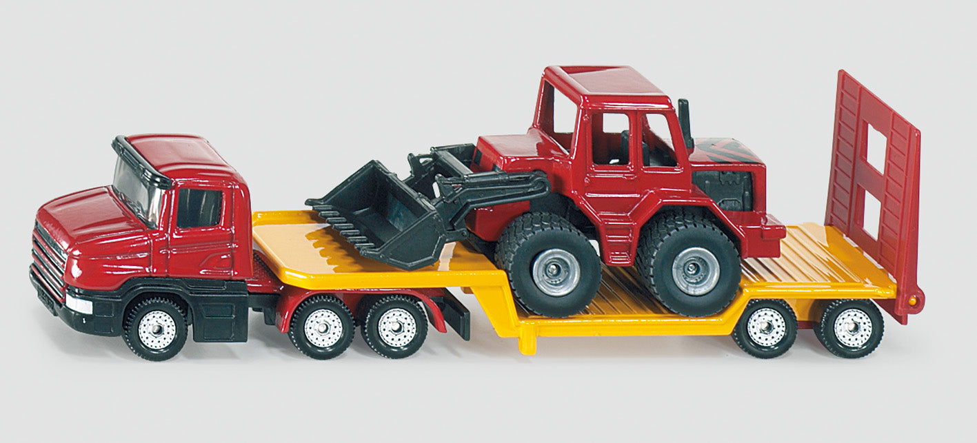 Siku 1616 Low Loader With Front Loader Assorted Styles - Toyworld NZ