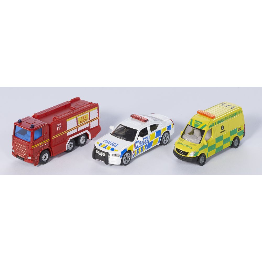 Siku 1821Nz 1:55 New Zealand Emergency Set Series 4 3Pc - Toyworld NZ