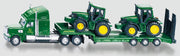 Siku 1837 1:87 John Deere Freightliner With 2 John Deere Tractors - Toyworld NZ