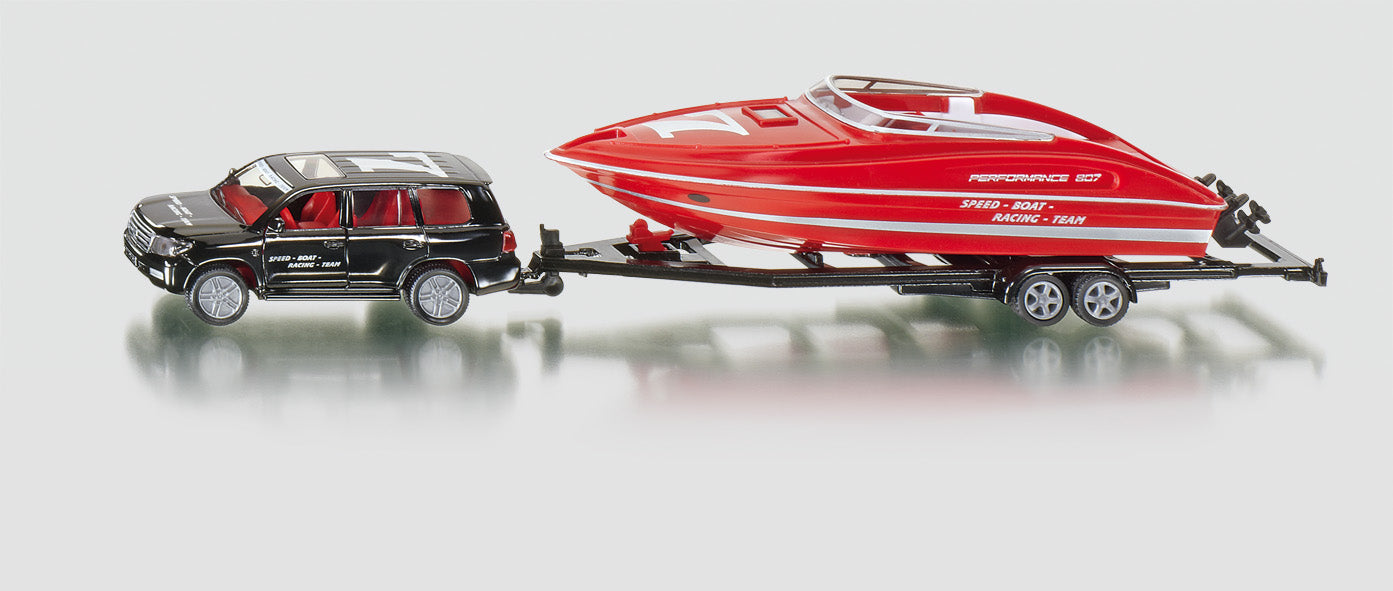 Siku 2543 1:55 Toyota Landcruiser With Motorboat - Toyworld NZ