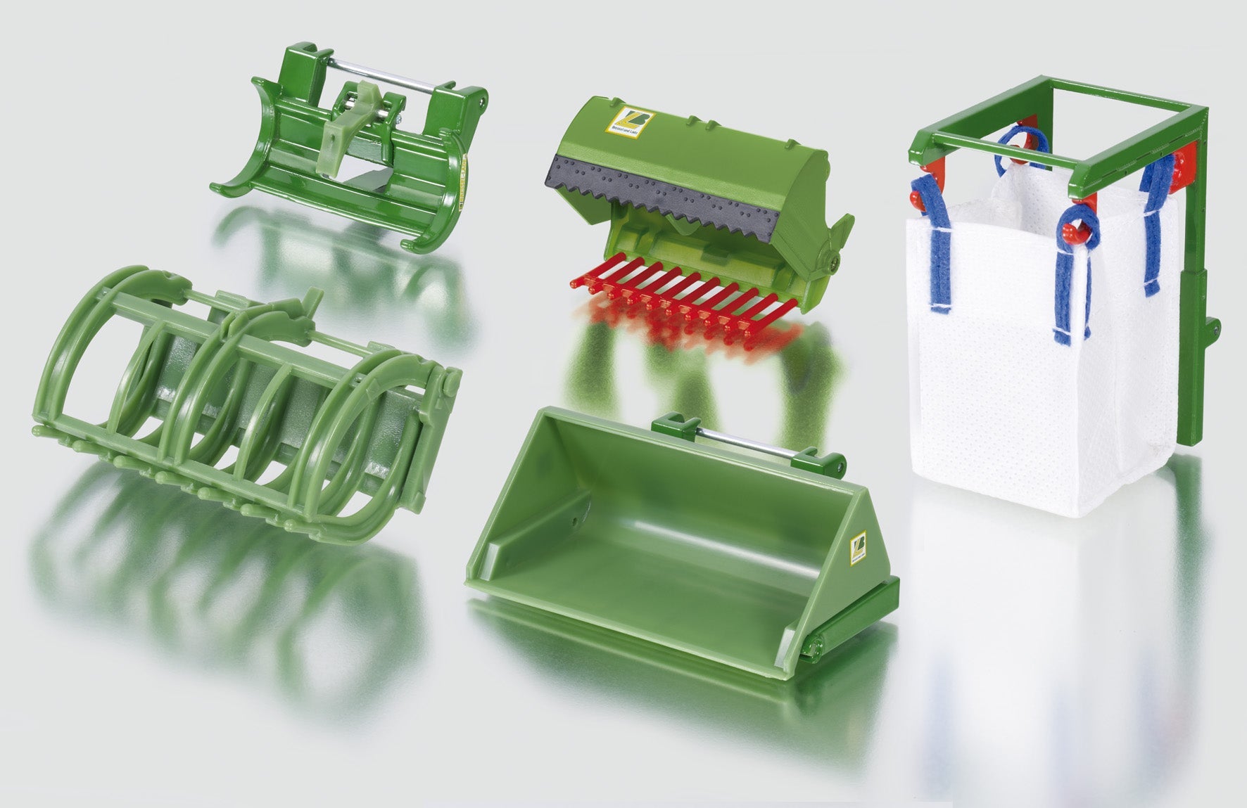 Siku 3658 1:32 Front Loader Accessories - Toyworld NZ