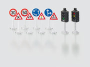 Siku 5597 Sikuworld Traffic Lights With Accessories