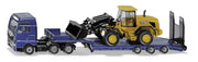 Siku 1790 1:87 Man Tgx Xxl With Low Loader And Jcb Wheel Loader