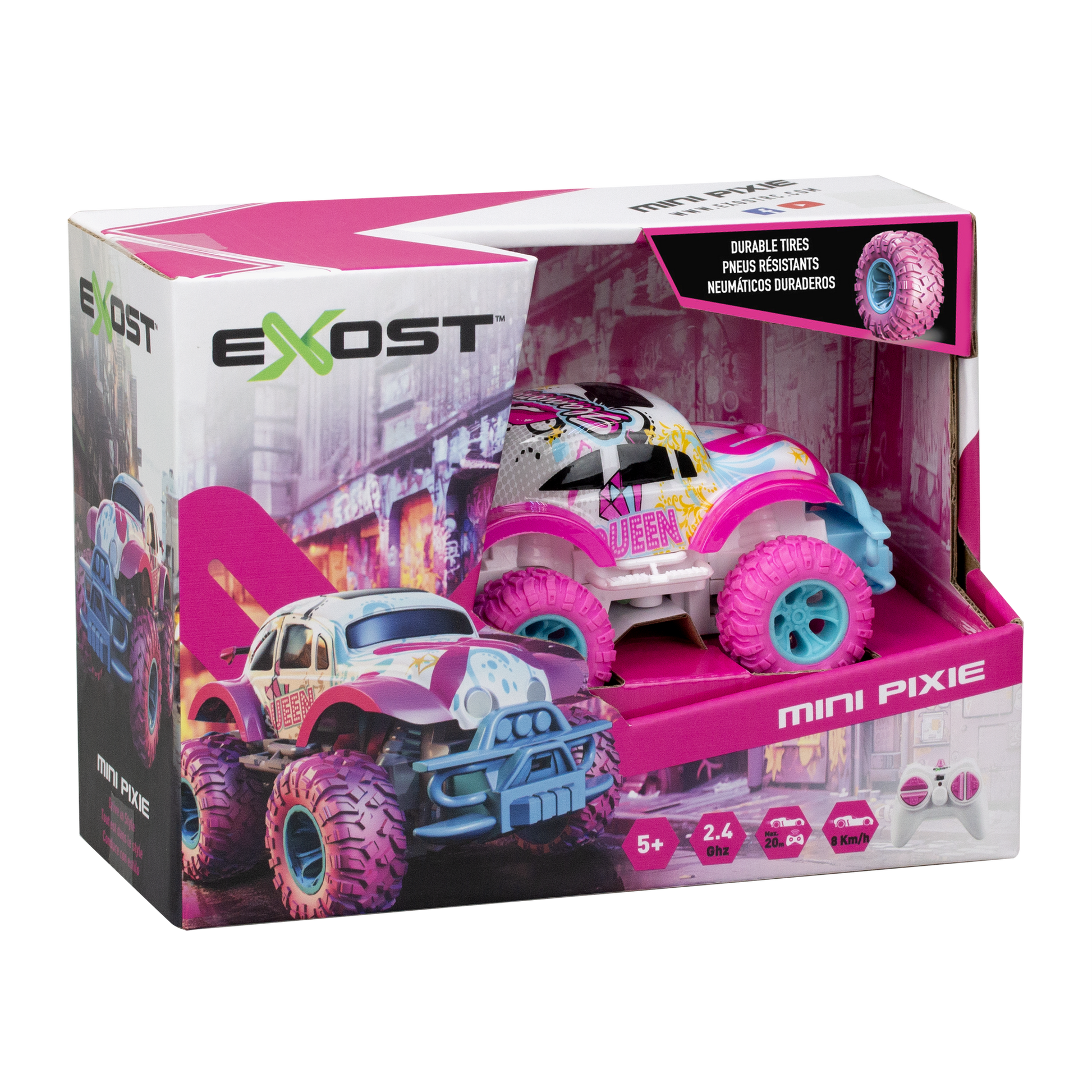 Silverlit Exost Mini Pixie II Remote Control Car - Toyworld NZ