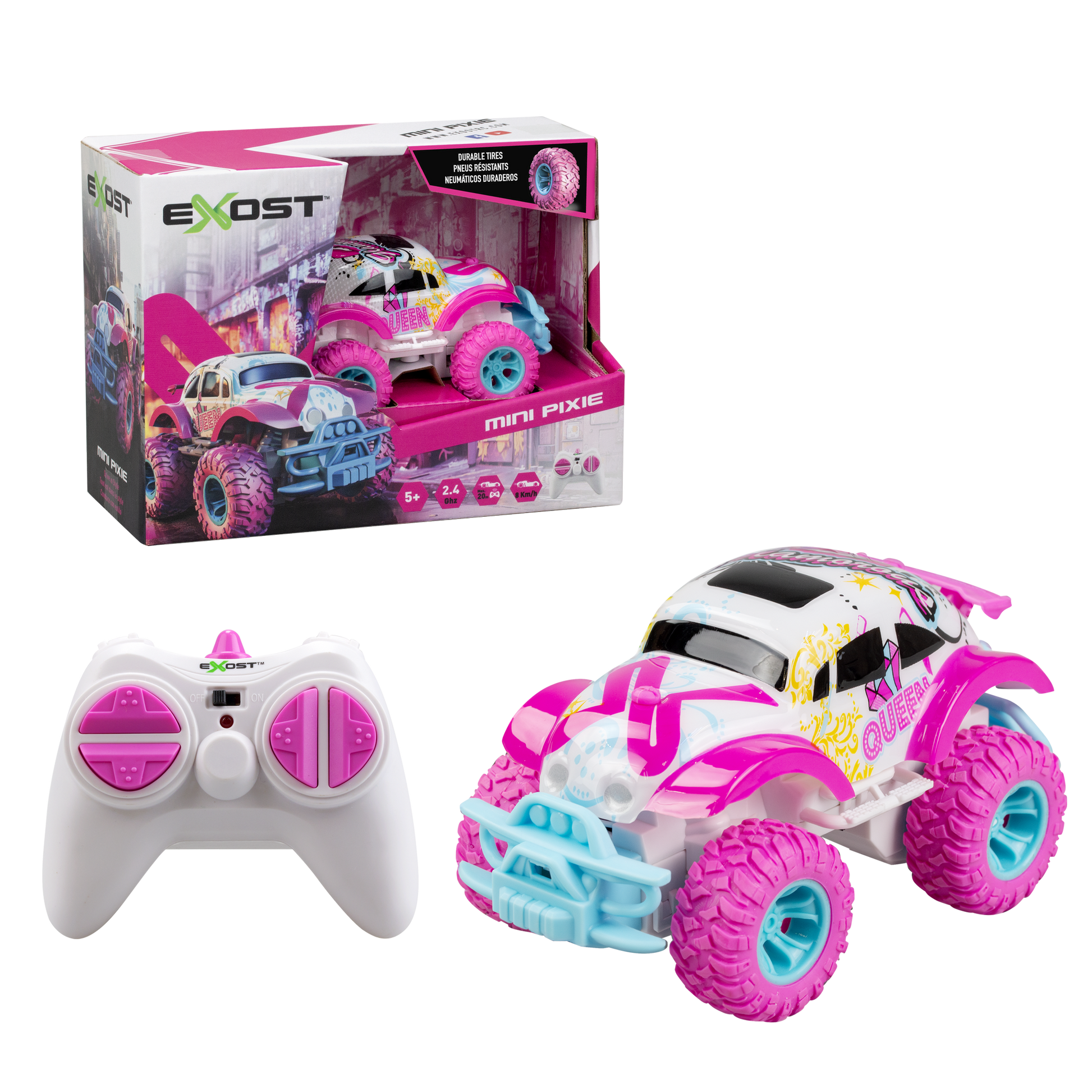 Silverlit Exost Mini Pixie II Remote Control Car - Toyworld NZ