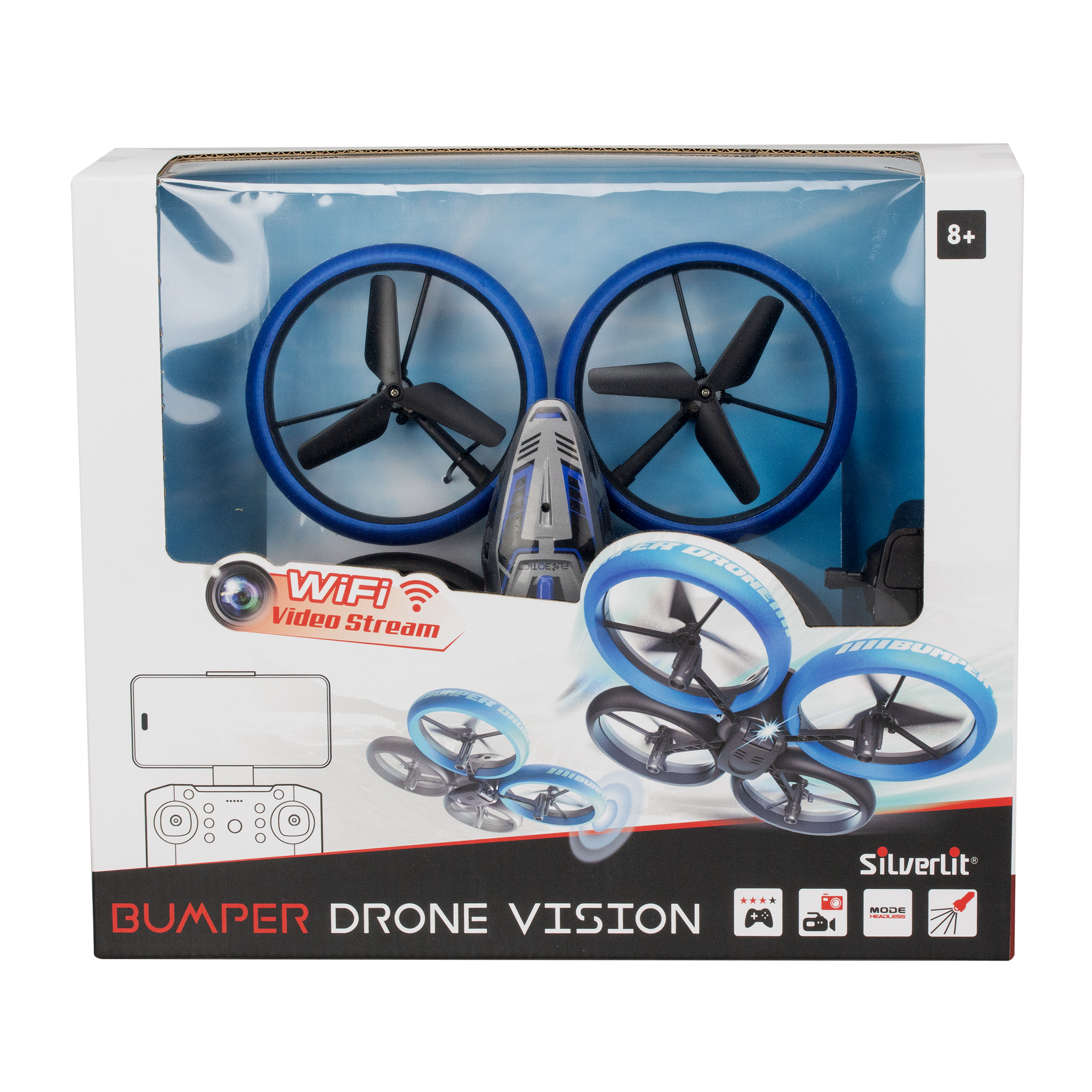 Silverlit Flybotic Bumper Drone Vision With Camera