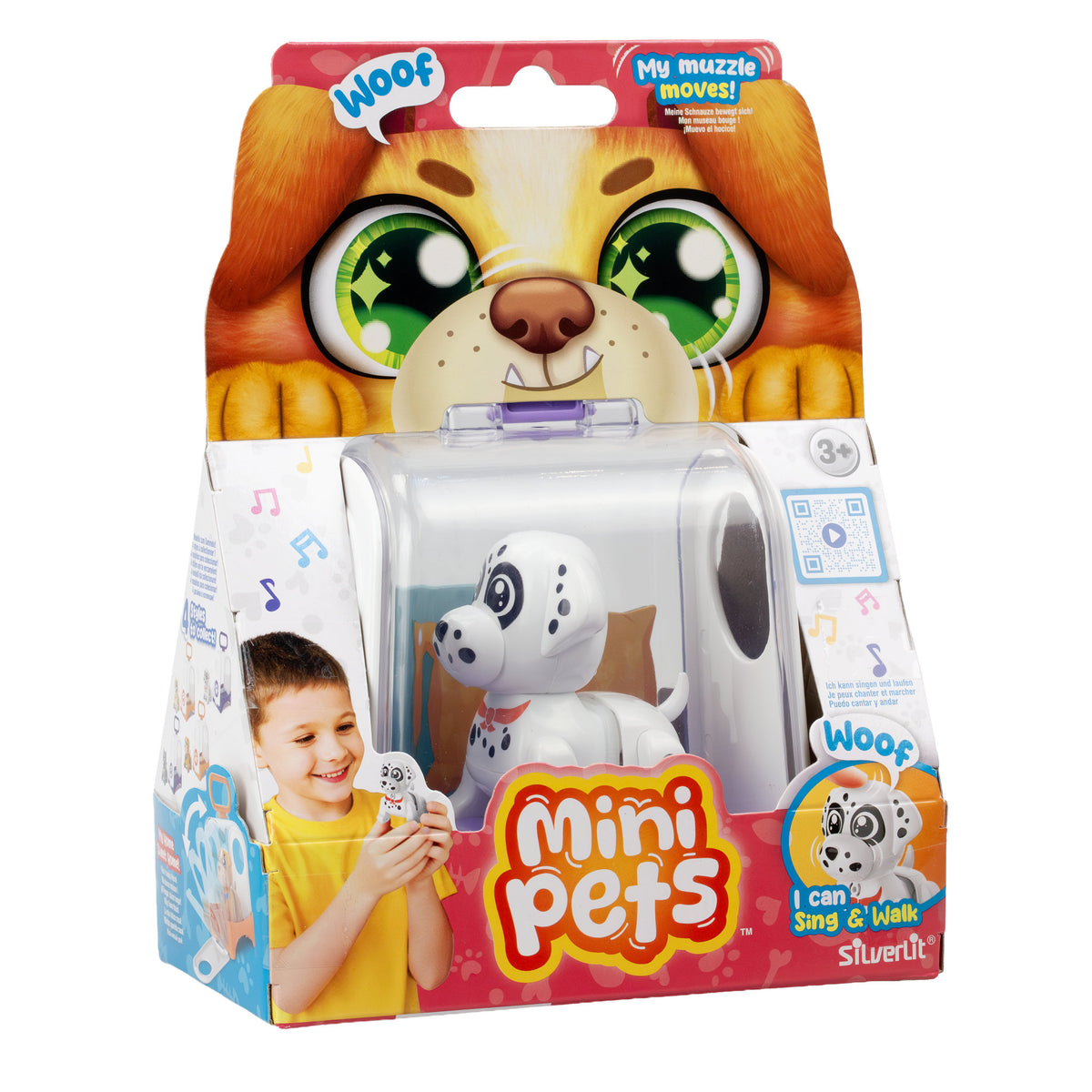 Silverlit Mini Pets Singing Walking Toys - Assorted Styles.