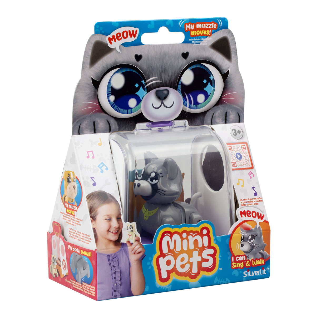 Silverlit Mini Pets Singing Walking Toys - Assorted Styles.