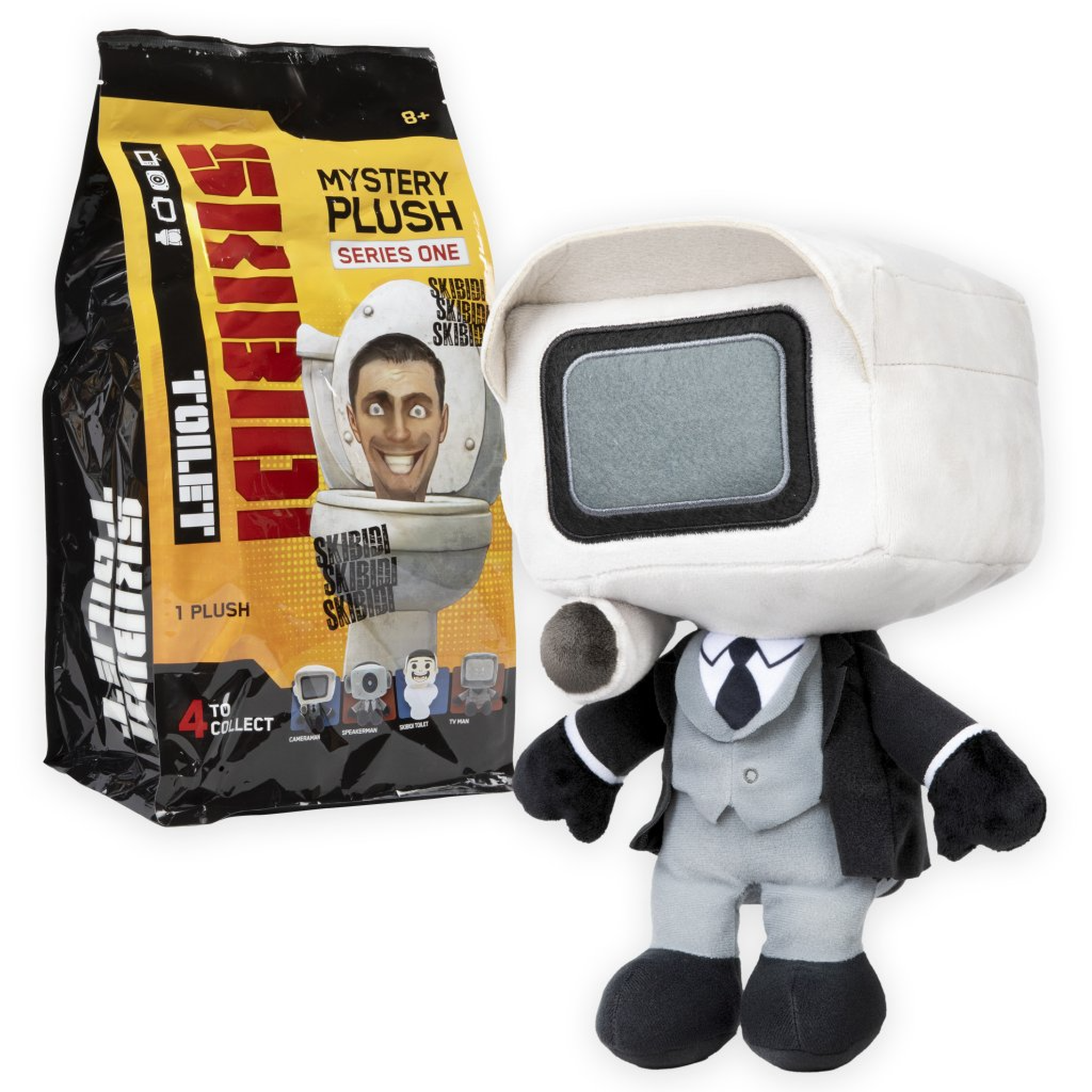 Skibidi Toilet 11 Inch Mystery Plush- Series 1