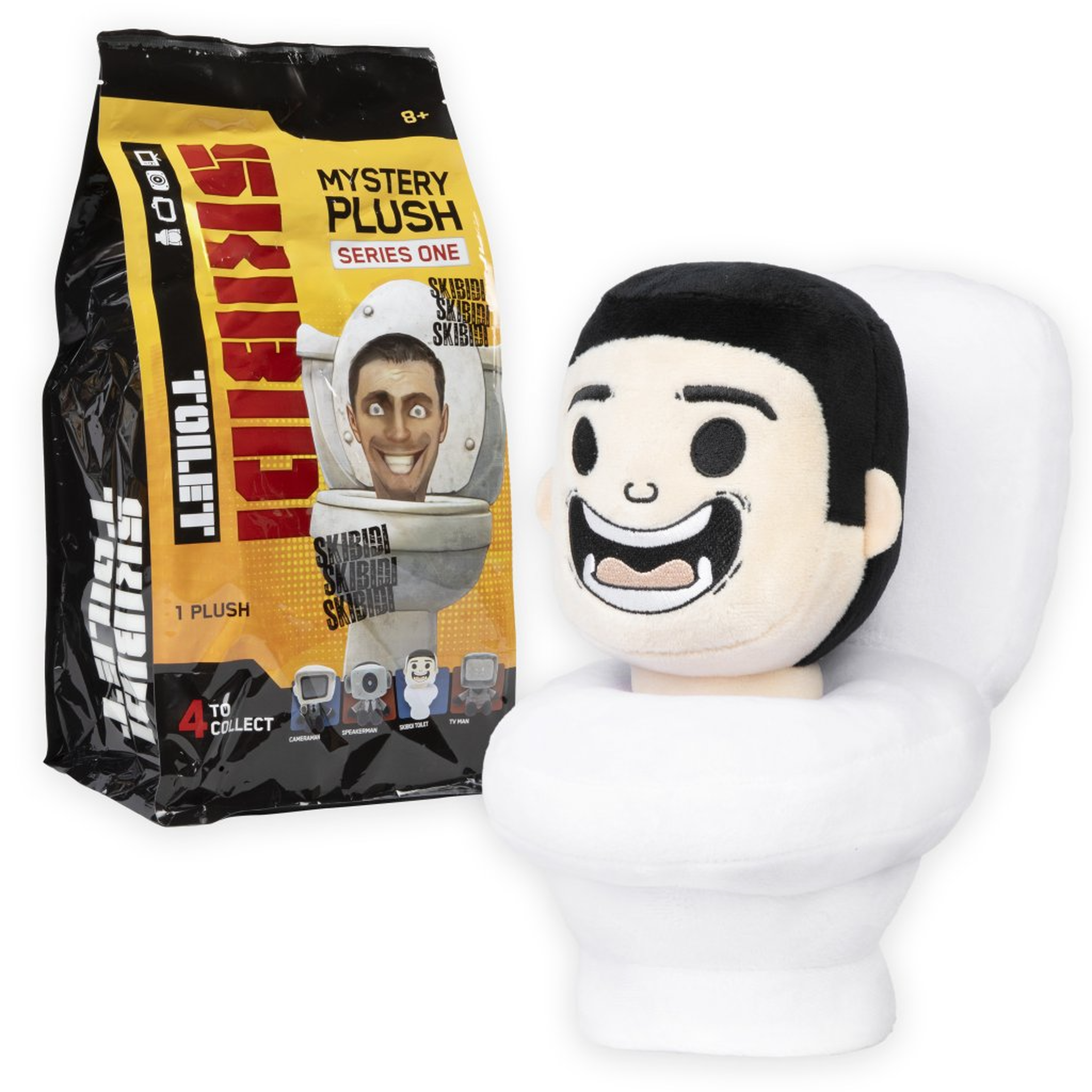 Skibidi Toilet 11 Inch Mystery Plush- Series 1